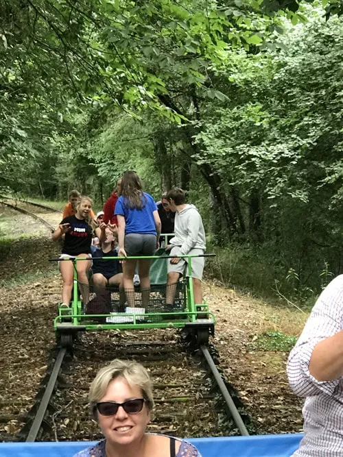 Velorail at Busiere Gallant