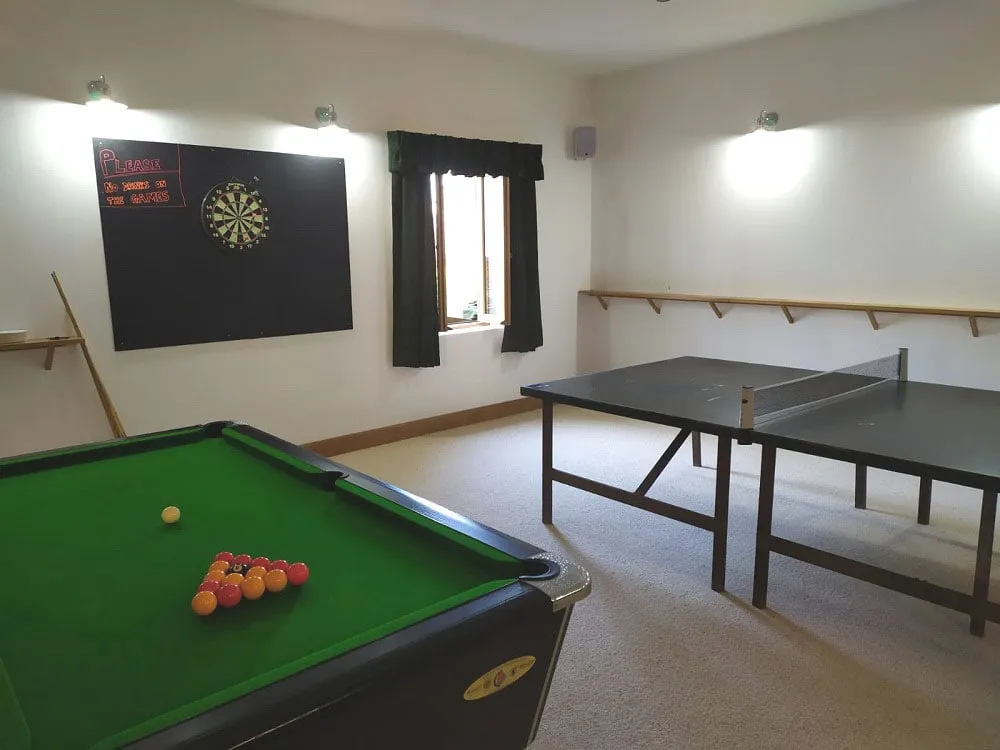 Pool Table, Darts and PingPong Table Tennis