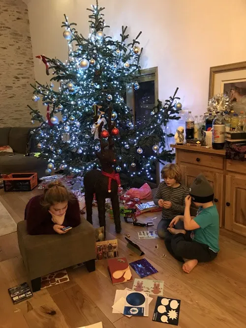 Sapin Noel au Gite. maison de vacances pour vous.  Gite Noel 
