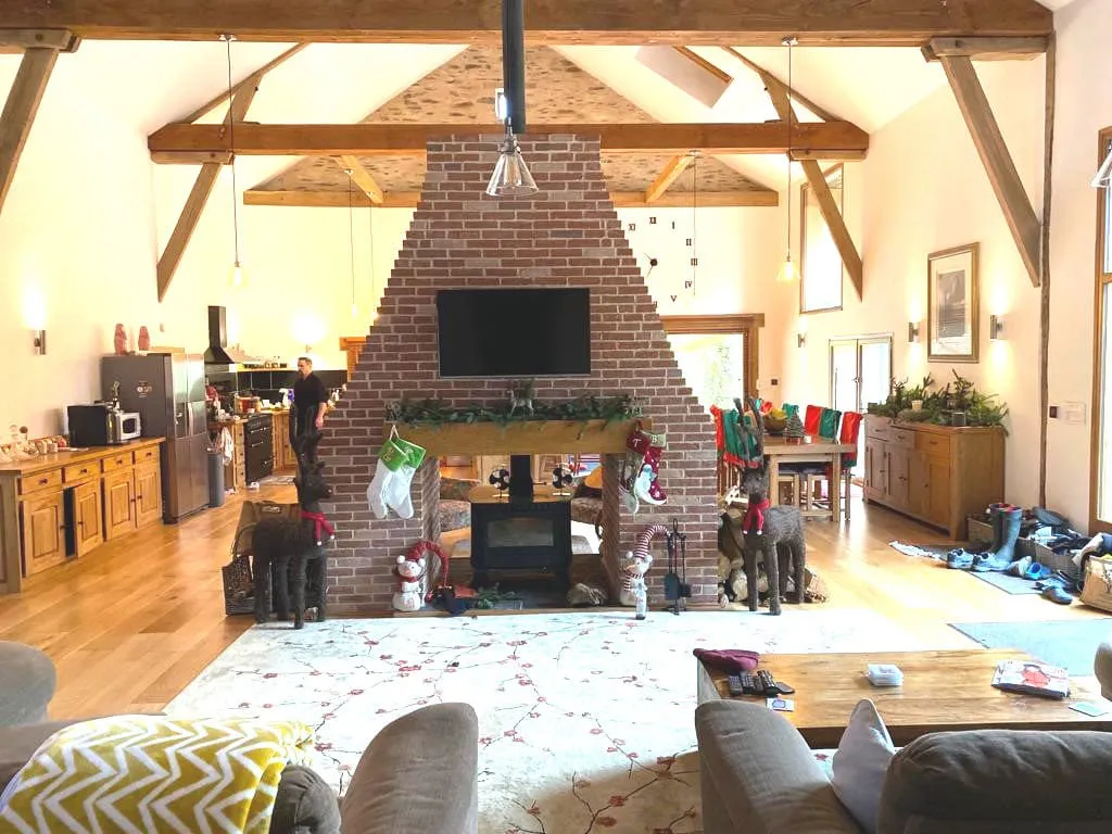Christmas villas for large groups