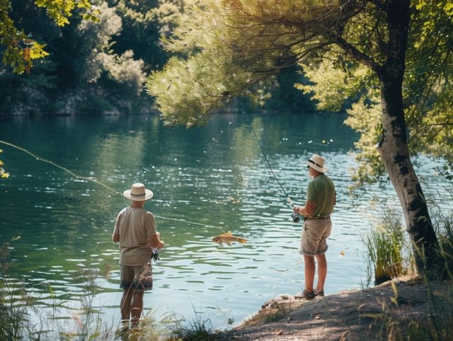 drive and survive fishing holidays in France
