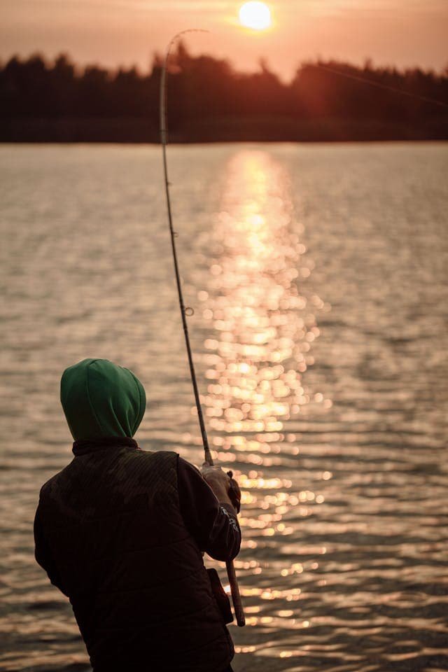 Carp fishing in France