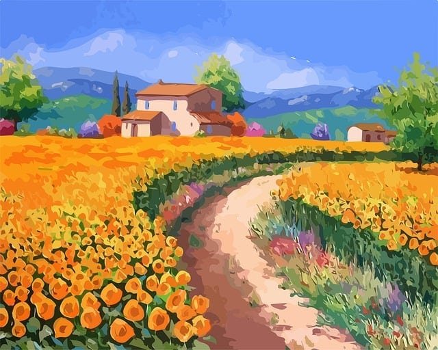 painting holiday in south of France