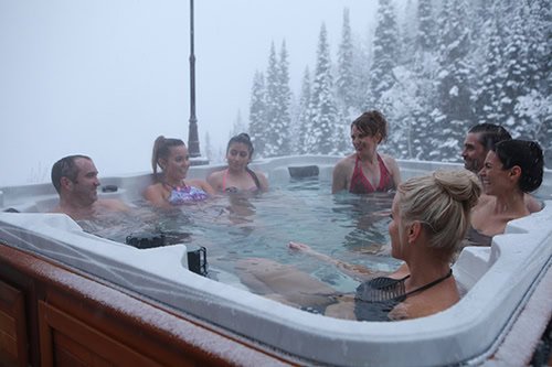 hot tub for large group
