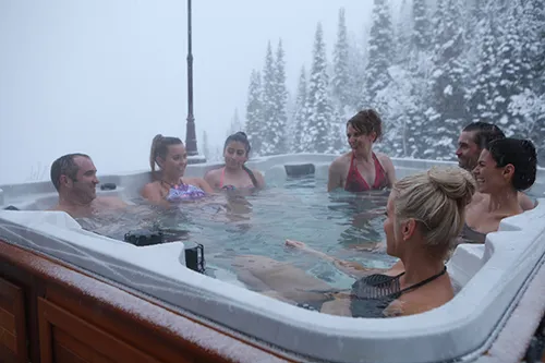 hot tub for large group