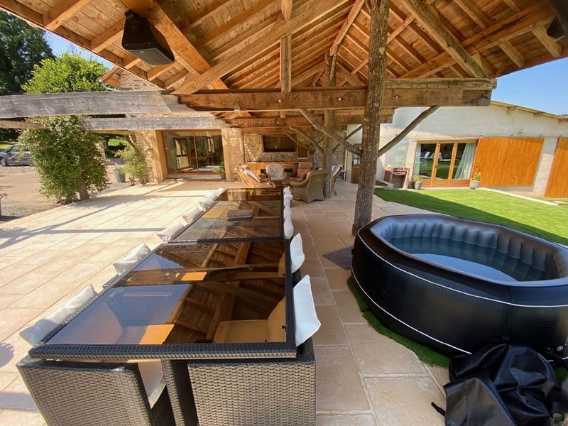 Gite terrace