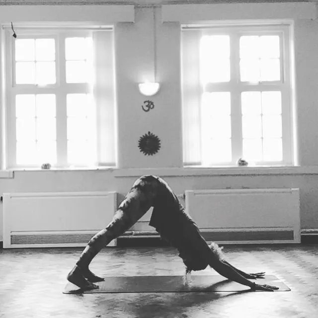Stretch for yoga with your family